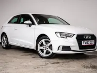 Used Audi A3 Sport 150 HP (110 kW) 2017 White Hatchback