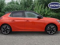 Used Vauxhall Corsa-e Elite 100 kW (136 HP) 2021 Orange Hatchback