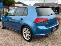 Used VW Golf VII GT 150 HP (110 kW) 2014 Blue Hatchback