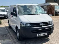Used VW T5 Startline 102 HP (75 kW) 2014 White Van