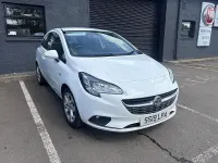 Begagnad Vauxhall Corsa 75 HK (55 kW) 2019 Vit Halvkombi