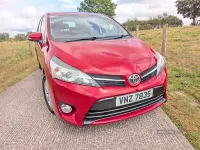 Used Toyota Verso 112 HP (82 kW) 2016 Red MPV