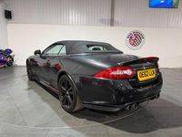 Used Jaguar XKR 510 HP (375 kW) 2012 Stratus grey Cabriolet