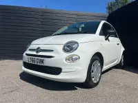 Used Fiat 500 Pop 69 HP (50 kW) 2016 White Hatchback