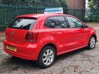 Used VW Polo Match 2011 Red Hatchback
