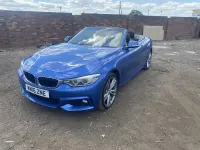 Used BMW 435 M Sport 308 HP (226 kW) 2016 Blue Cabriolet