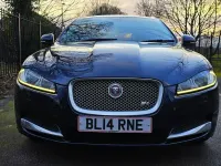 Used Jaguar XF Sportbrake Premium Luxury 200 HP (147 kW) 2014 Blue Estate