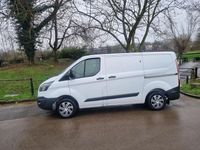 Used Ford Transit Custom 105 HP (77 kW) 2017 White Van