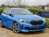 Used BMW M135 Comfort Edition 306 HP (225 kW) 2019 Blue Hatchback