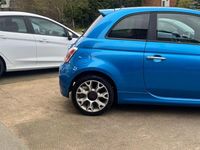 Used Fiat 500 S 69 HP (50 kW) 2015 Blue Hatchback