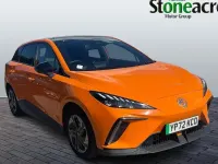 Used MG MG4 EV Trophy 150 kW (204 HP) 2024 Orange Hatchback
