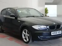 Used BMW 118 2008 Black Hatchback