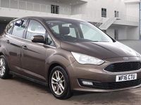 Begagnad Ford C-MAX Zetec 120 HK (88 kW) 2016 Brun Minibuss