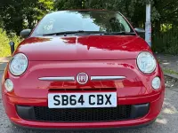 Used Fiat 500 Pop 69 HP (50 kW) 2015 Red Hatchback