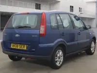 Used Ford Fusion Zetec 68 HP (50 kW) 2008 Blue Hatchback
