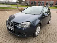 Used VW Golf V GT 2007 Blue Hatchback
