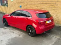 Used Mercedes A180 109 HP (80 kW) 2014 Red Hatchback