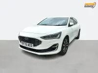 Begagnad Ford Focus Titanium 125 HK (91 kW) 2023 Vit Halvkombi