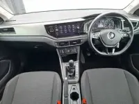 Used VW Polo SE 95 HP (69 kW) 2019 Blue Hatchback