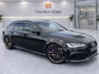 Used Audi RS6 Performance 560 HP (411 kW) 2015 Black Estate