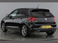 Used VW Polo R-line 115 HP (84 kW) 2020 Black Hatchback