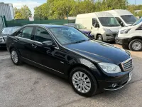 Used Mercedes C200 Elegance 2008 Black Sedan