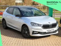 Used Skoda Fabia Colour Edition 113 HP (83 kW) 2024 Brilliant silver metallic black magic pearl effect Hatchback