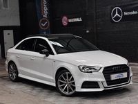 Used Audi A3 Black Edition 150 HP (110 kW) 2017 White Sedan