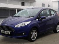 Used Ford Fiesta Zetec 2016 Blue Hatchback