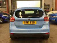 Used Ford Focus Zetec 2017 Blue Hatchback