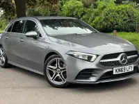 Used Mercedes A200 AMG line 150 HP (110 kW) 2020 Grey Hatchback