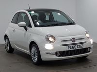 Used Fiat 500 Lounge 69 HP (50 kW) 2016 White Hatchback