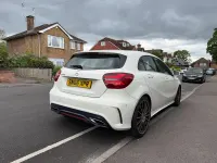 Used Mercedes A250 AMG 2016 White Hatchback