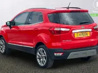 Used Ford Ecosport Titanium 101 HP (74 kW) 2018 Red SUV