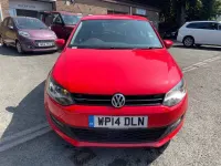 Used VW Polo Edition 85 HP (62 kW) 2014 Red Hatchback
