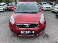 Used Kia Venga 90 HP (66 kW) 2012 Red Hatchback