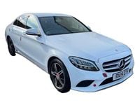 Used Mercedes C200 2019 White Sedan