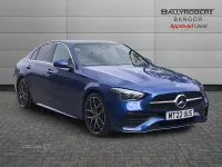 Second-hand Mercedes C300 AMG Line Premium Plus 2022 Albastru Berlinǎ