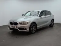 Used BMW 118 Sport Line 134 HP (98 kW) 2019 Silver Hatchback