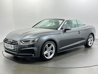 Used Audi A5 Cabriolet S-Line 190 HP (139 kW) 2017 Grey Cabriolet
