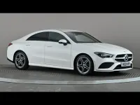 Used Mercedes CLA180 AMG line 2021 White Coupe
