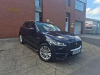 Used Jaguar F-Pace Portfolio 2018 Blue SUV