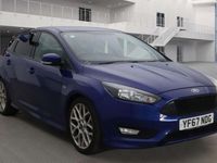 Used Ford Focus ST-Line 140 HP (102 kW) 2017 Blue Hatchback