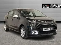 Used Citroën C3 PureTech 83 HP (61 kW) 2022 Black Hatchback