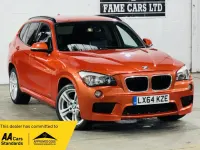 Used BMW X1 M Sport 143 HP (105 kW) 2014 Orange SUV