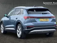 Used Audi Q4 e-tron S-Line 150 kW (204 HP) 2022 Blue SUV