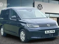 New VW Caddy 2026 Starlight blue MPV