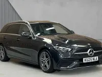 Used Mercedes C200 AMG line 204 HP (150 kW) 2025 Graphite grey metallic