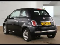 Used Fiat 500C Lounge 2014 Black Cabriolet