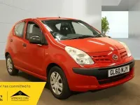 Used Nissan Pixo Visia 68 HP (50 kW) 2011 Red Hatchback